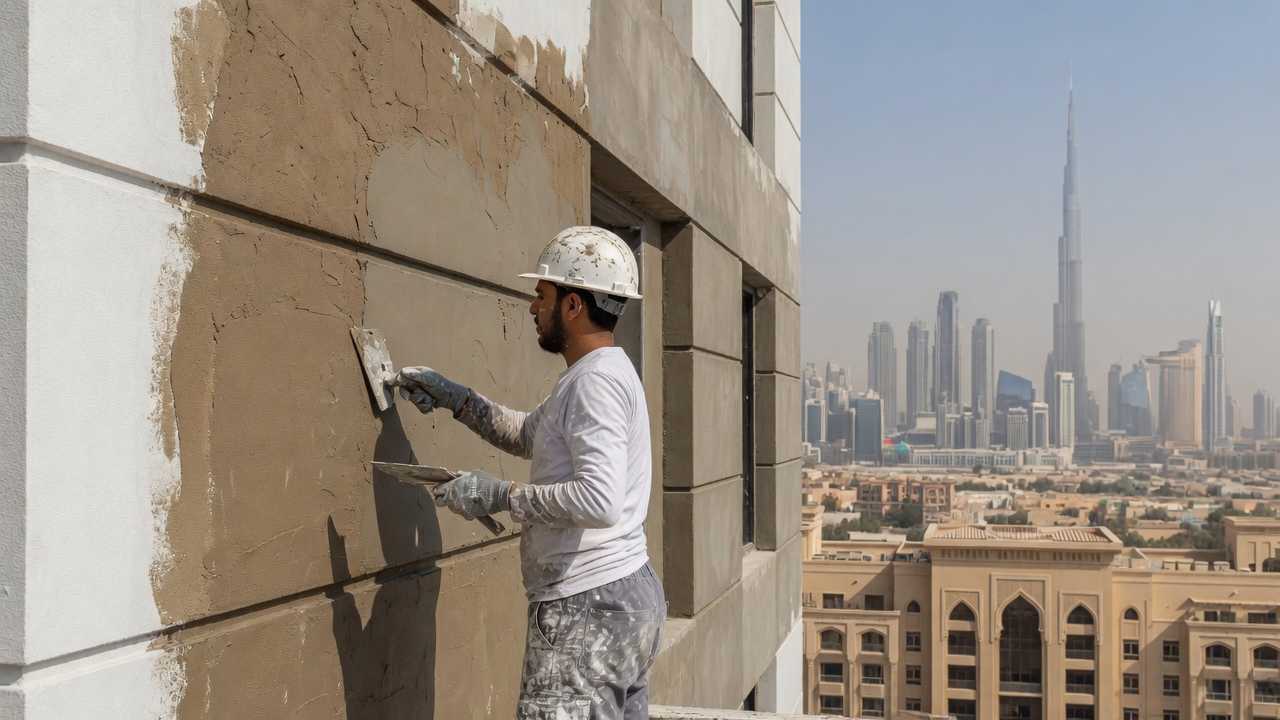 Plaster Works & Surface Finishing in Dubai