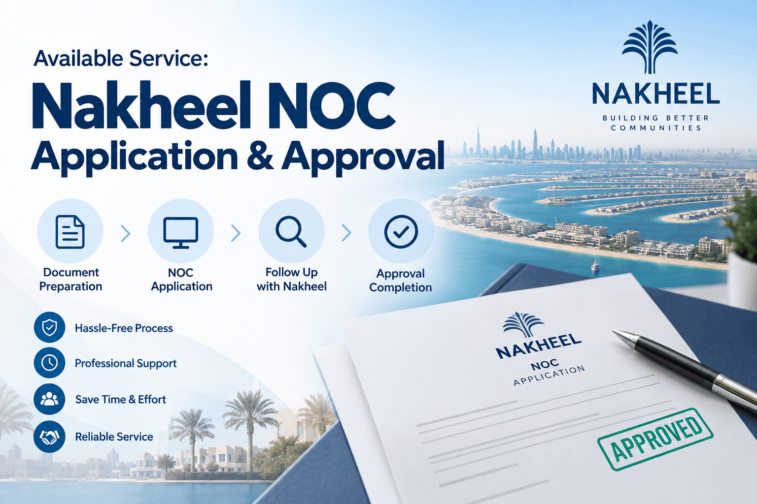 Nakheel Approvals (NOC) in Dubai